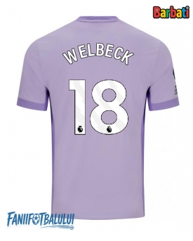 Brighton Danny Welbeck #18 Tricou Fotbal Replică 2025-26 Barbati Deplasare